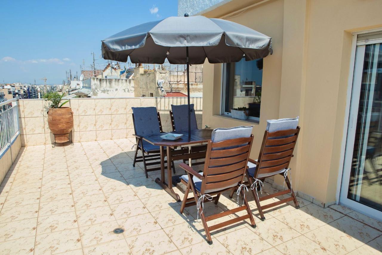 Horizon /Downtown Penthouse W/ Massive Terrace Apartment Thessaloniki Exterior photo