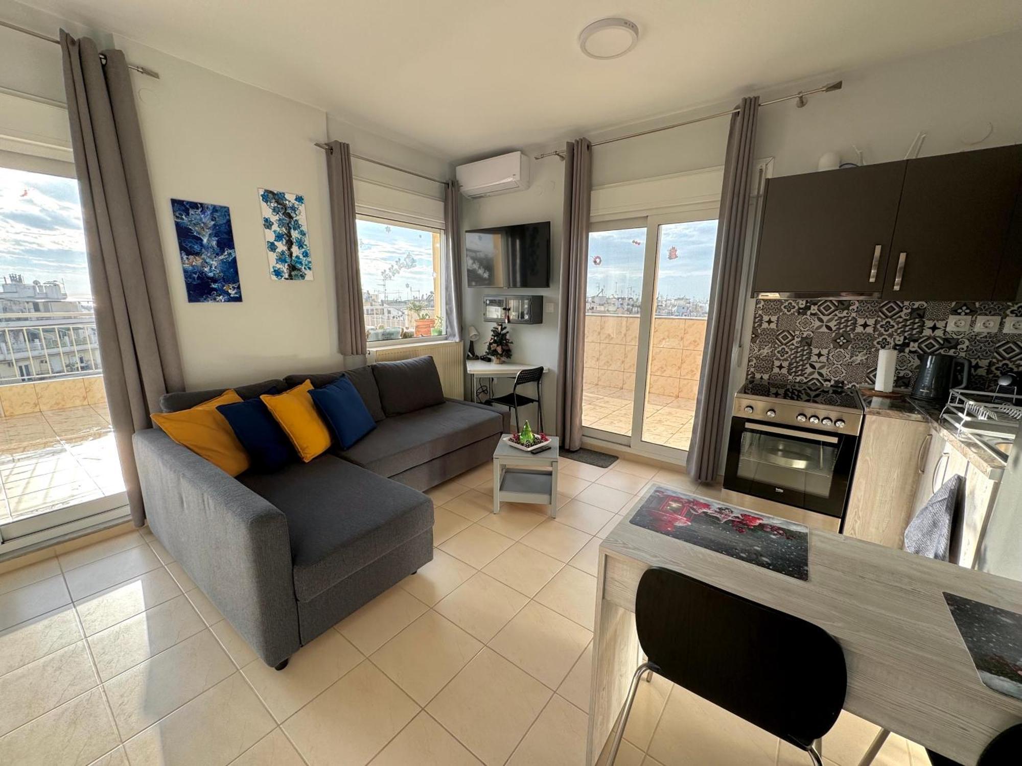 Horizon /Downtown Penthouse W/ Massive Terrace Apartment Thessaloniki Exterior photo
