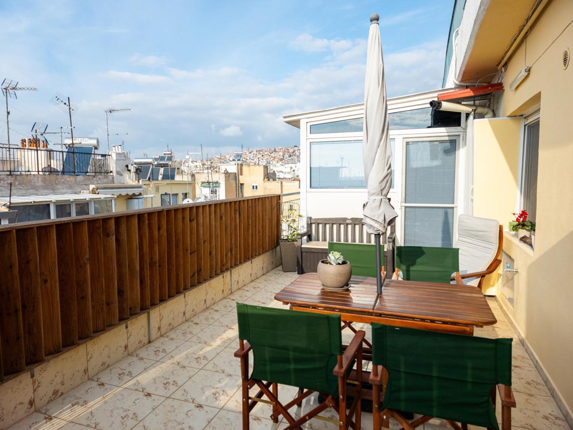 Horizon /Downtown Penthouse W/ Massive Terrace Apartment Thessaloniki Exterior photo